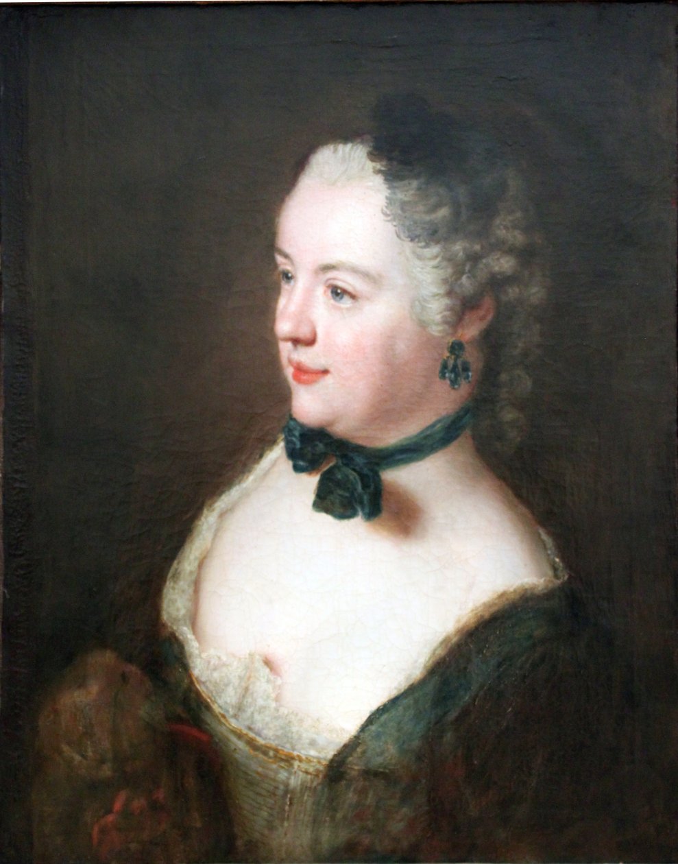 Porträt einer unbekannten Frau von Antoine Pesne