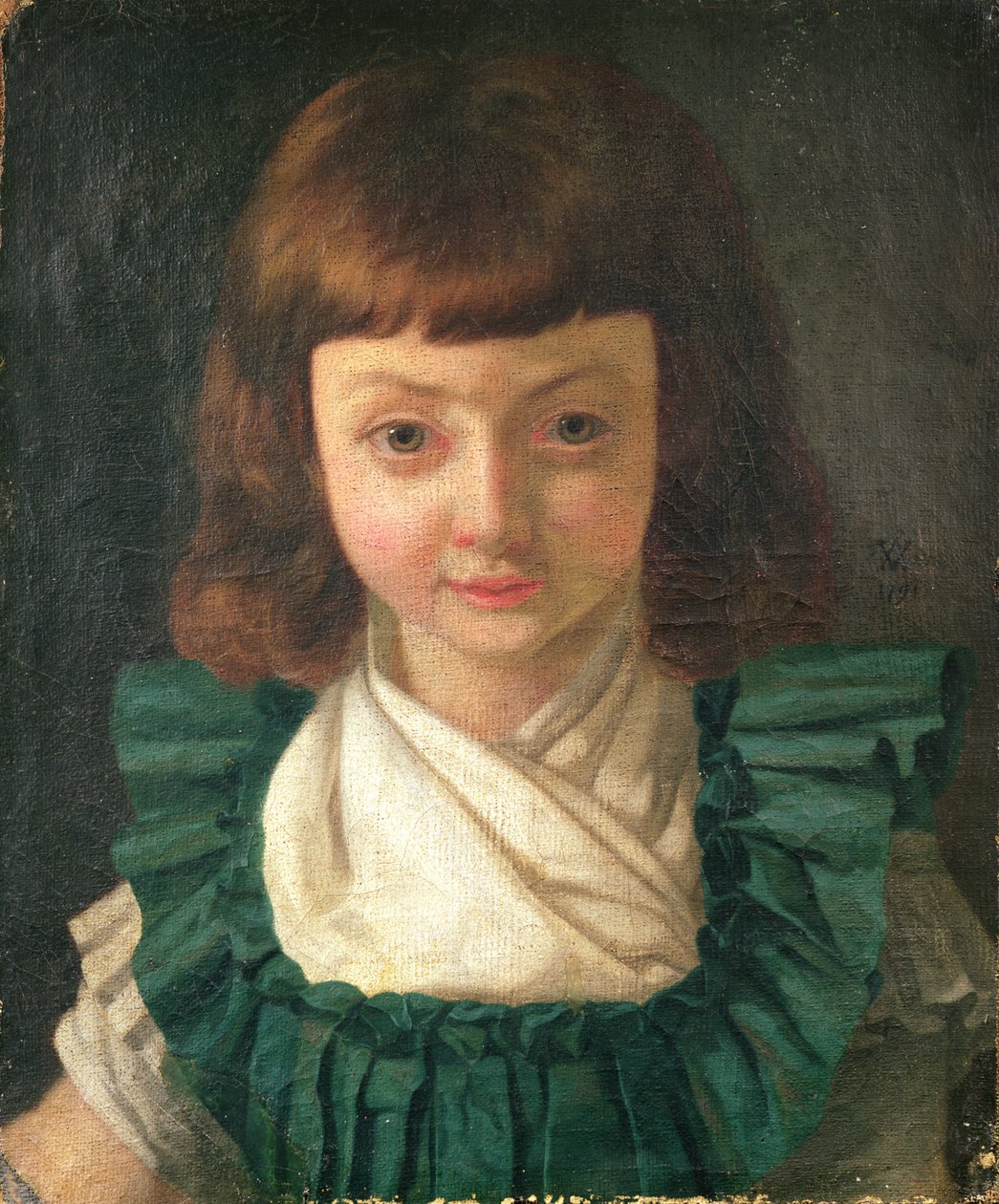Porträt von Louis XVII. (1785-95) als Kind, 1791 von Antoine Vestier
