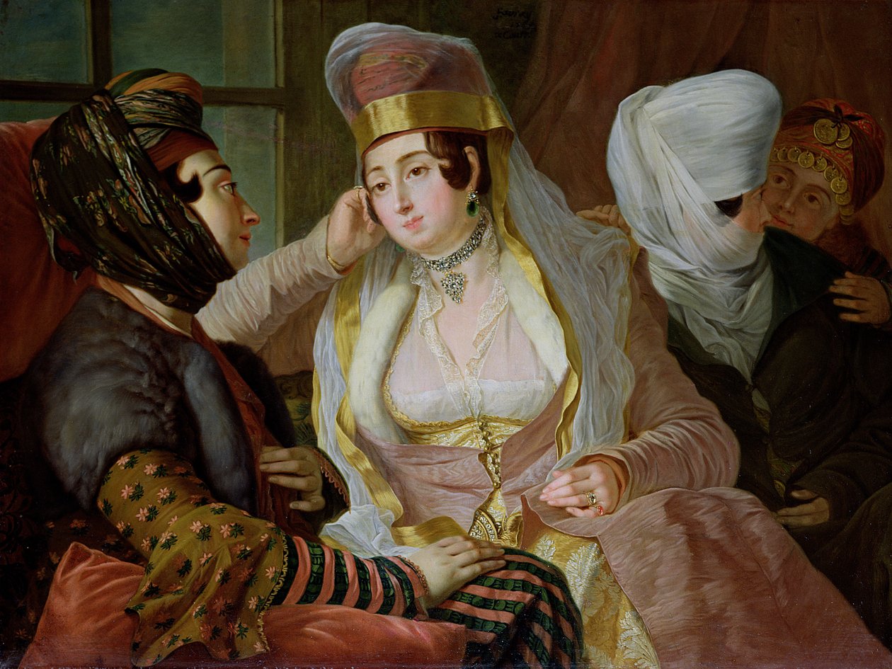 Maltesische Frauen von Antoine de Favray