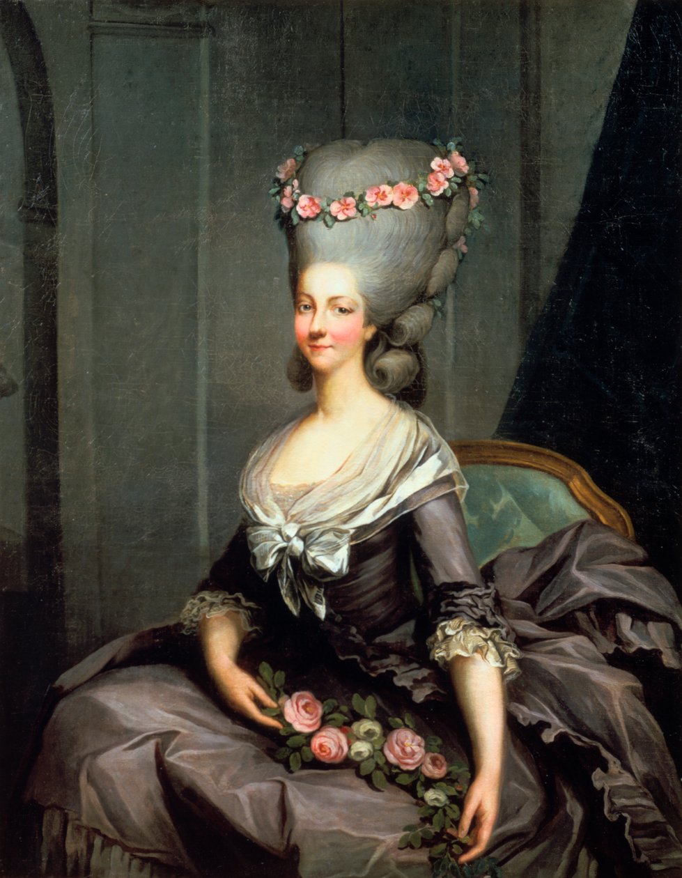 Die Prinzessin Lamballe, spätes 18. Jahrhundert von Antoine Callet