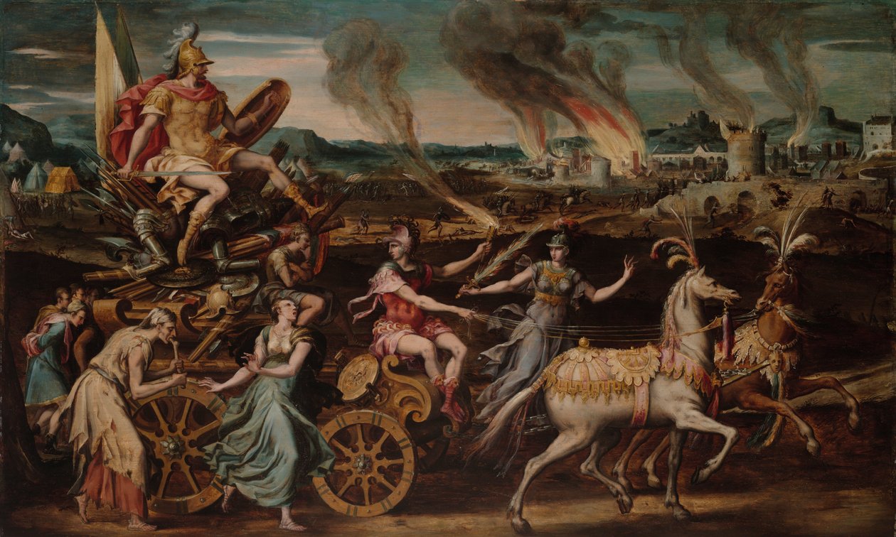 Der Triumph des Mars von Antoine Caron