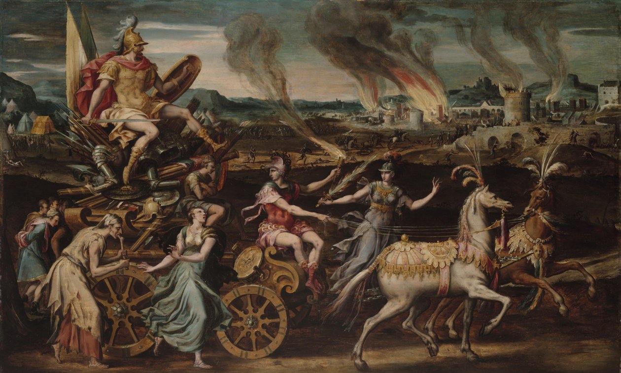 Der Triumph des Mars, ca. 1570 von Antoine Caron