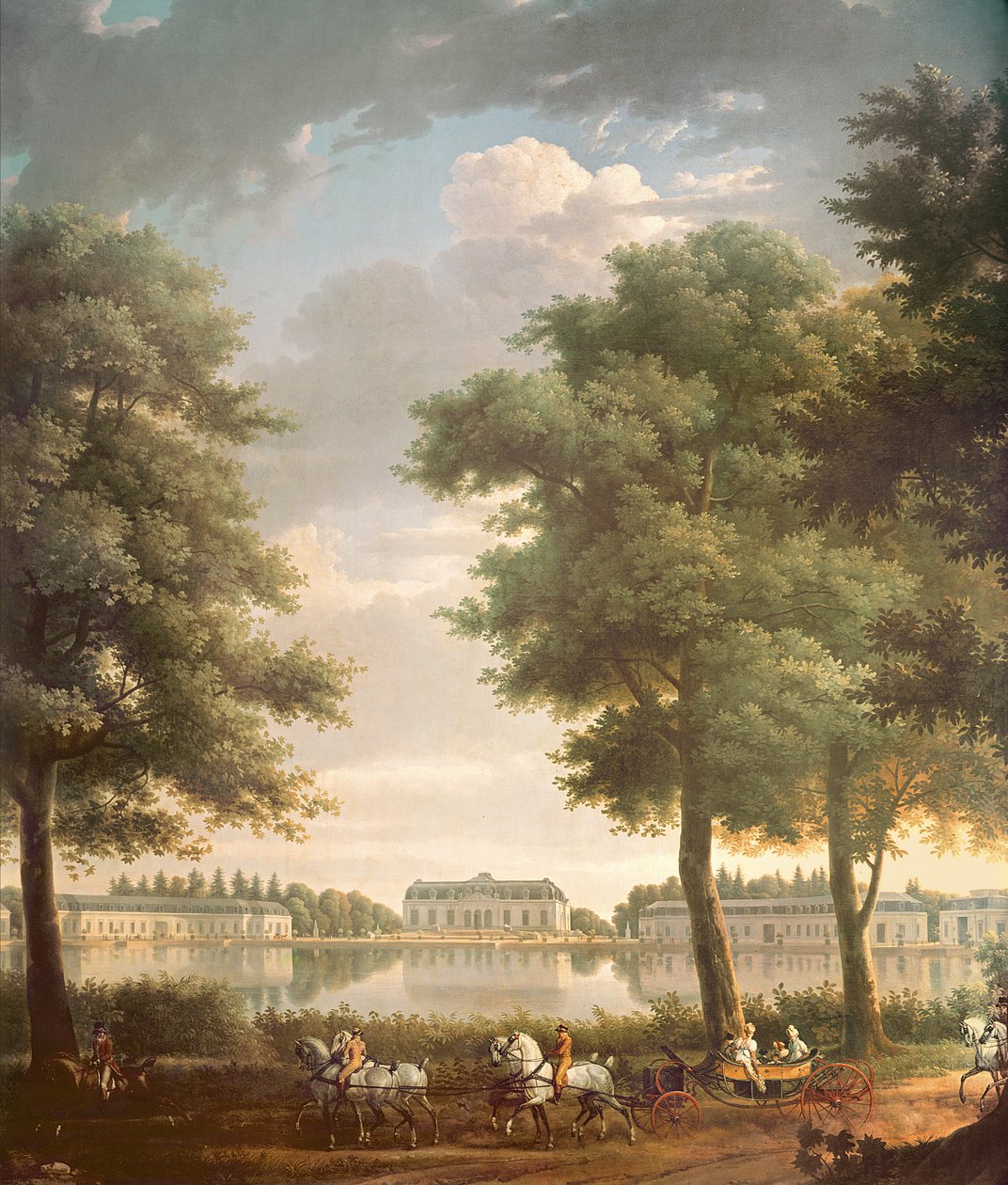 Schloss Benrath von Antoine Charles Horace Vernet