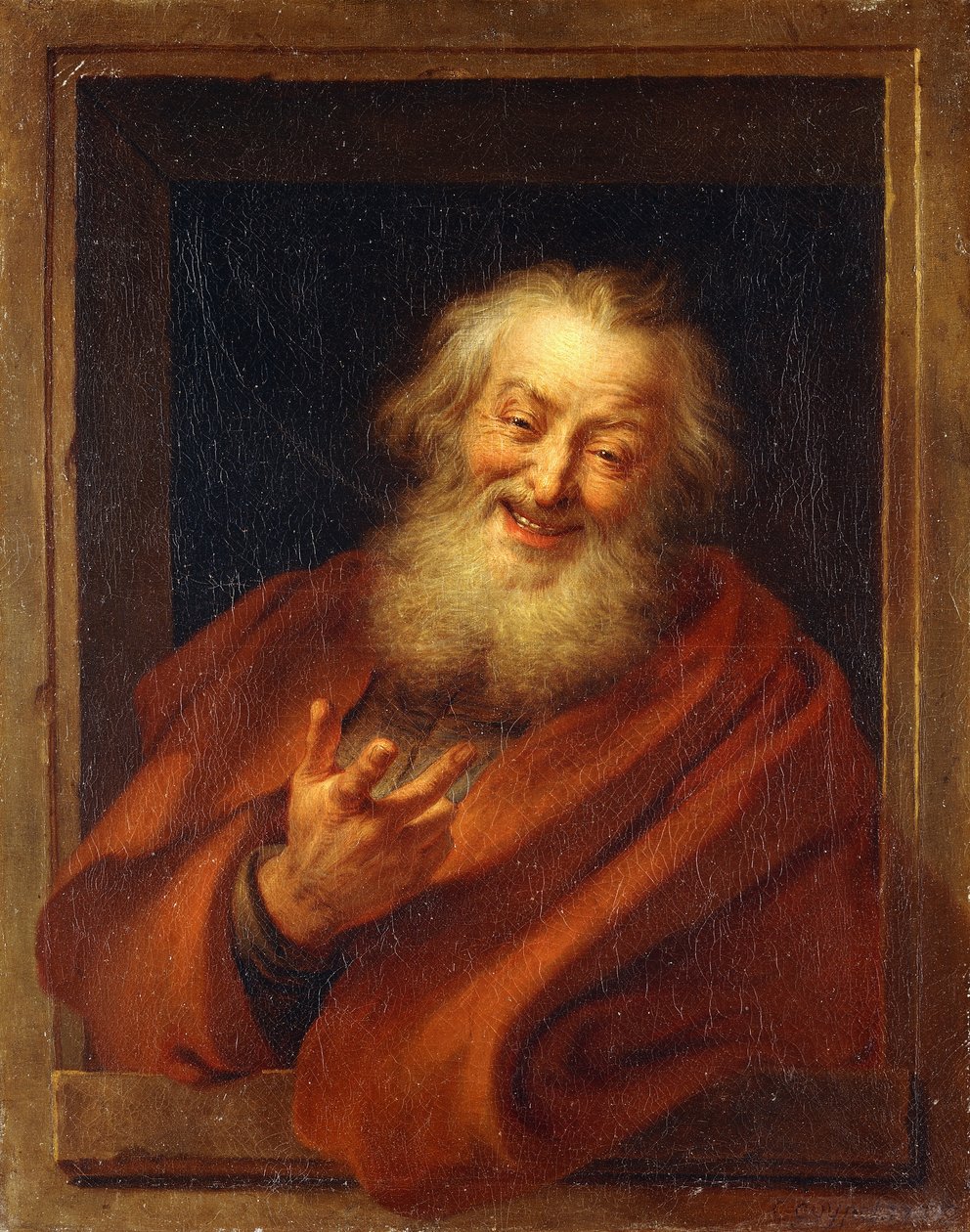 Der fröhliche Demokrit von Antoine Coypel