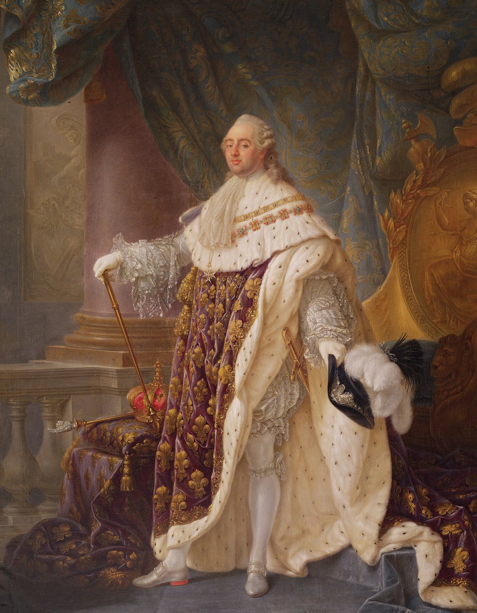 Ludwig XVI. (1754-93) von Antoine François Callet