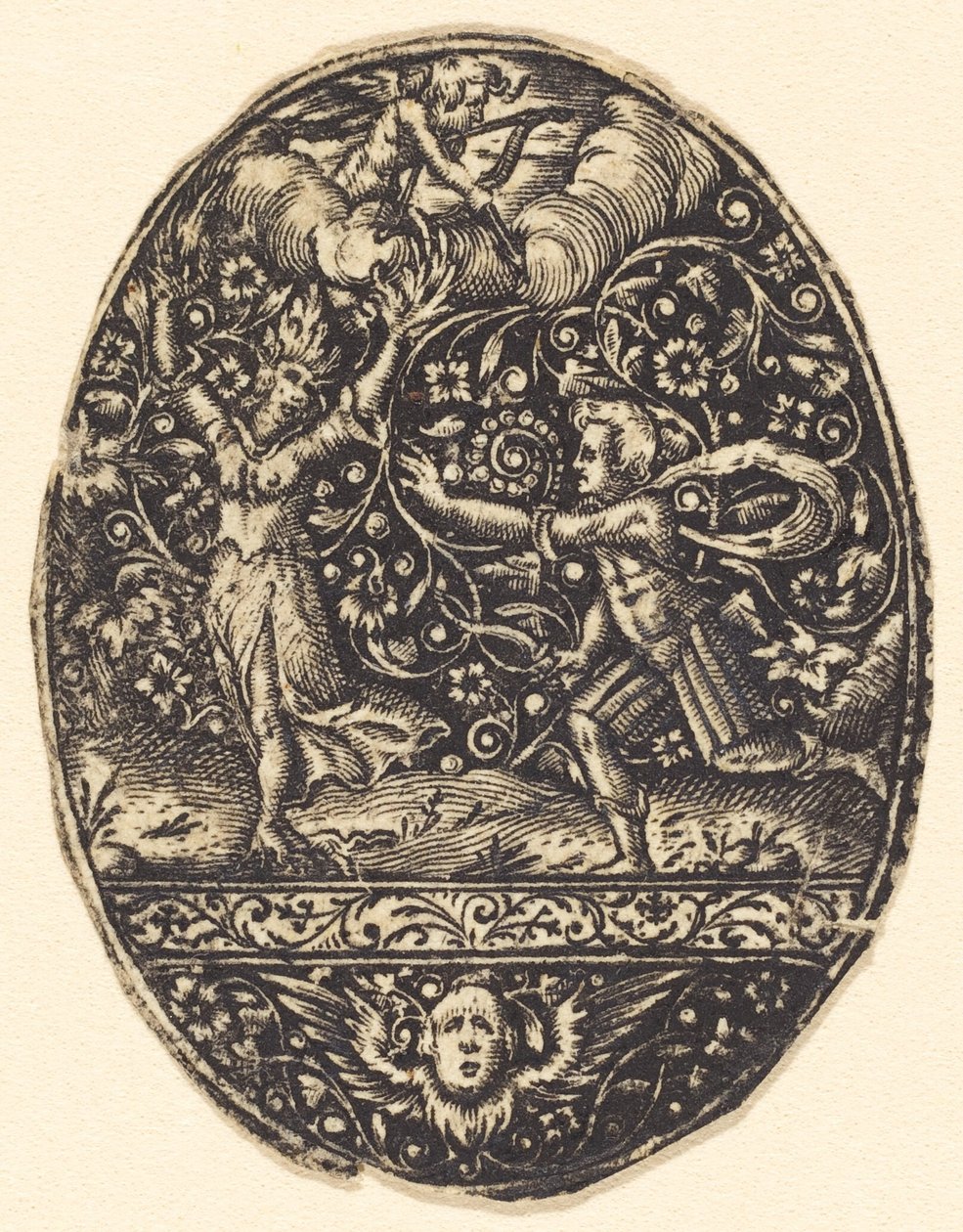 Apollon und Daphne von Antoine Jacquard