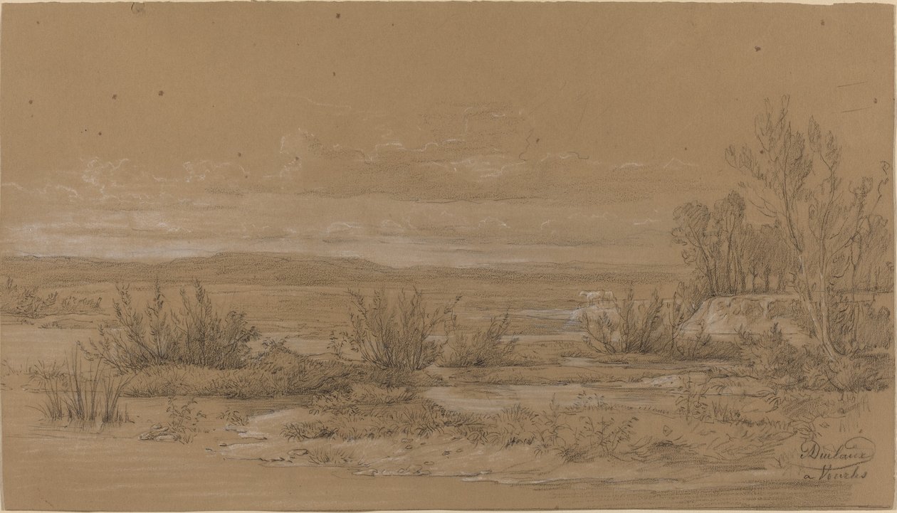 Landschaft bei Vourlis von Antoine Jean Duclaux