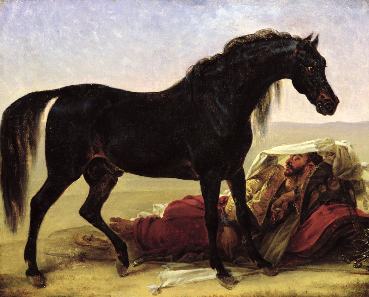 Ein arabisches Pferd von Antoine Jean Gros