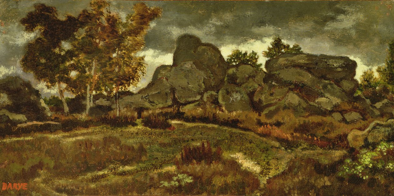 Wald von Fontainebleau von Antoine Louis Barye