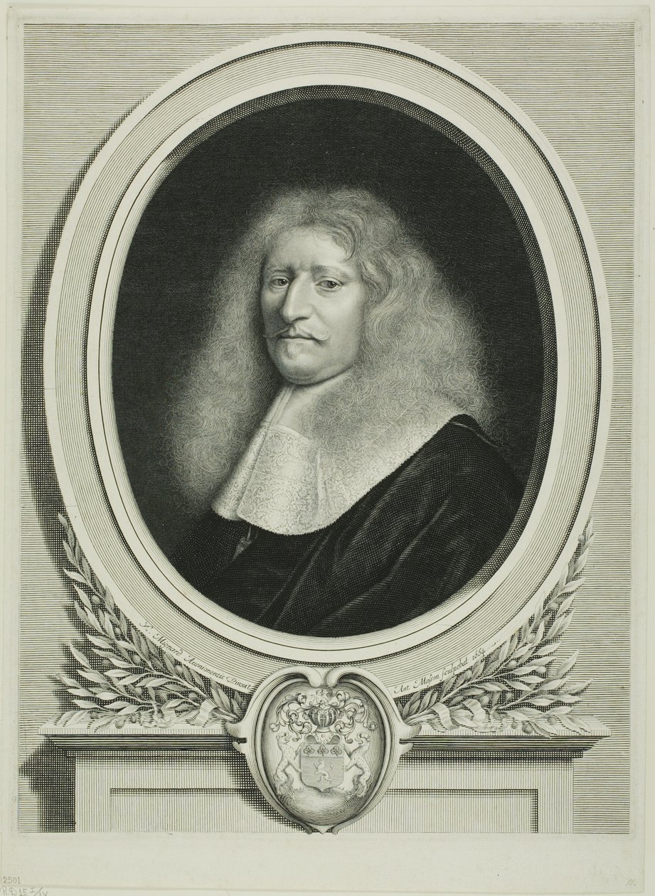 Porträt von Guillaume de Brisacier von Antoine Masson