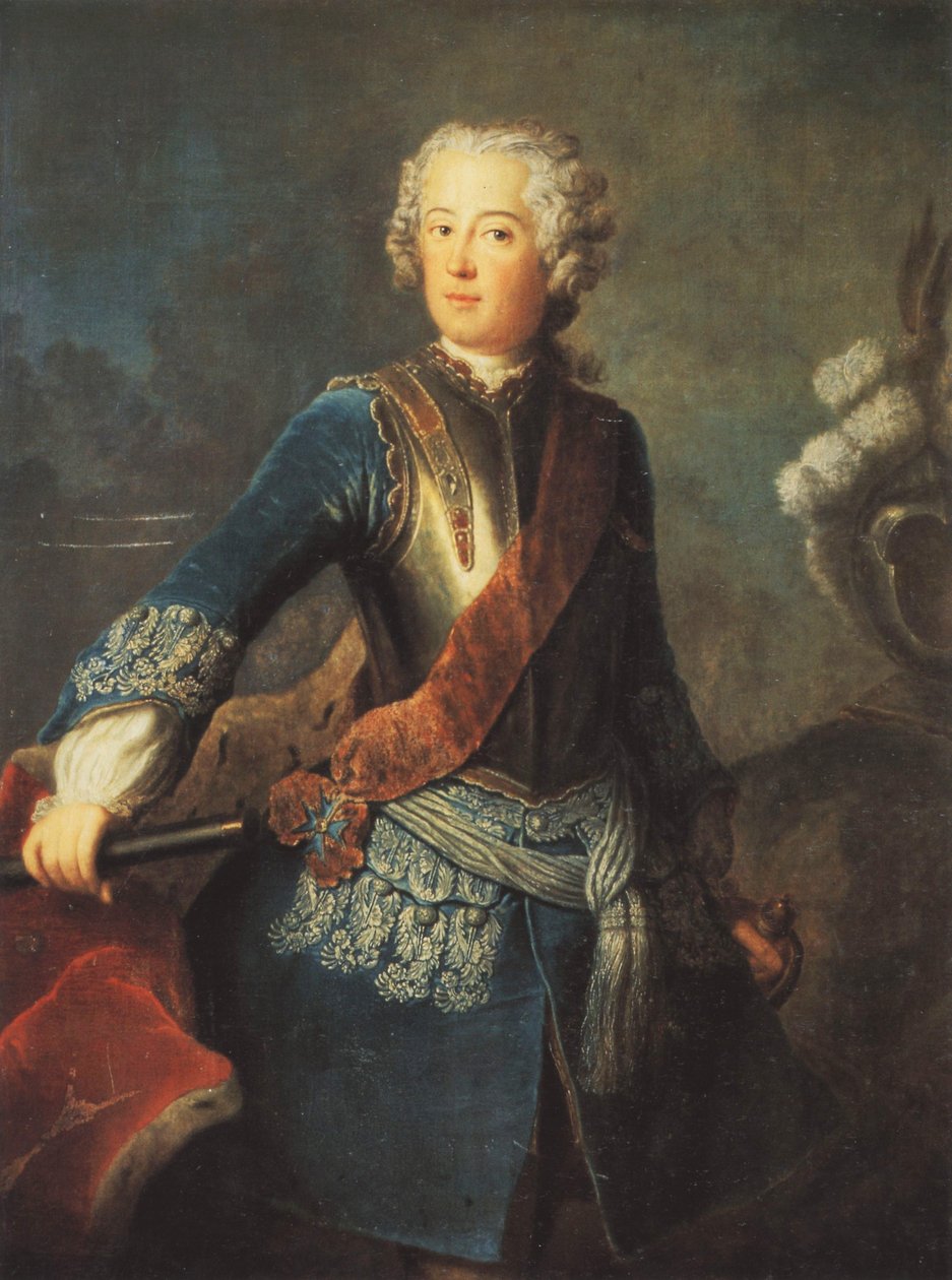 Kronprinz Friedrich von Preußen von Antoine Pesne