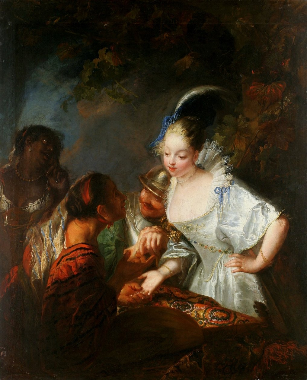 Zigeuner-Wahrsagerin von Antoine Pesne