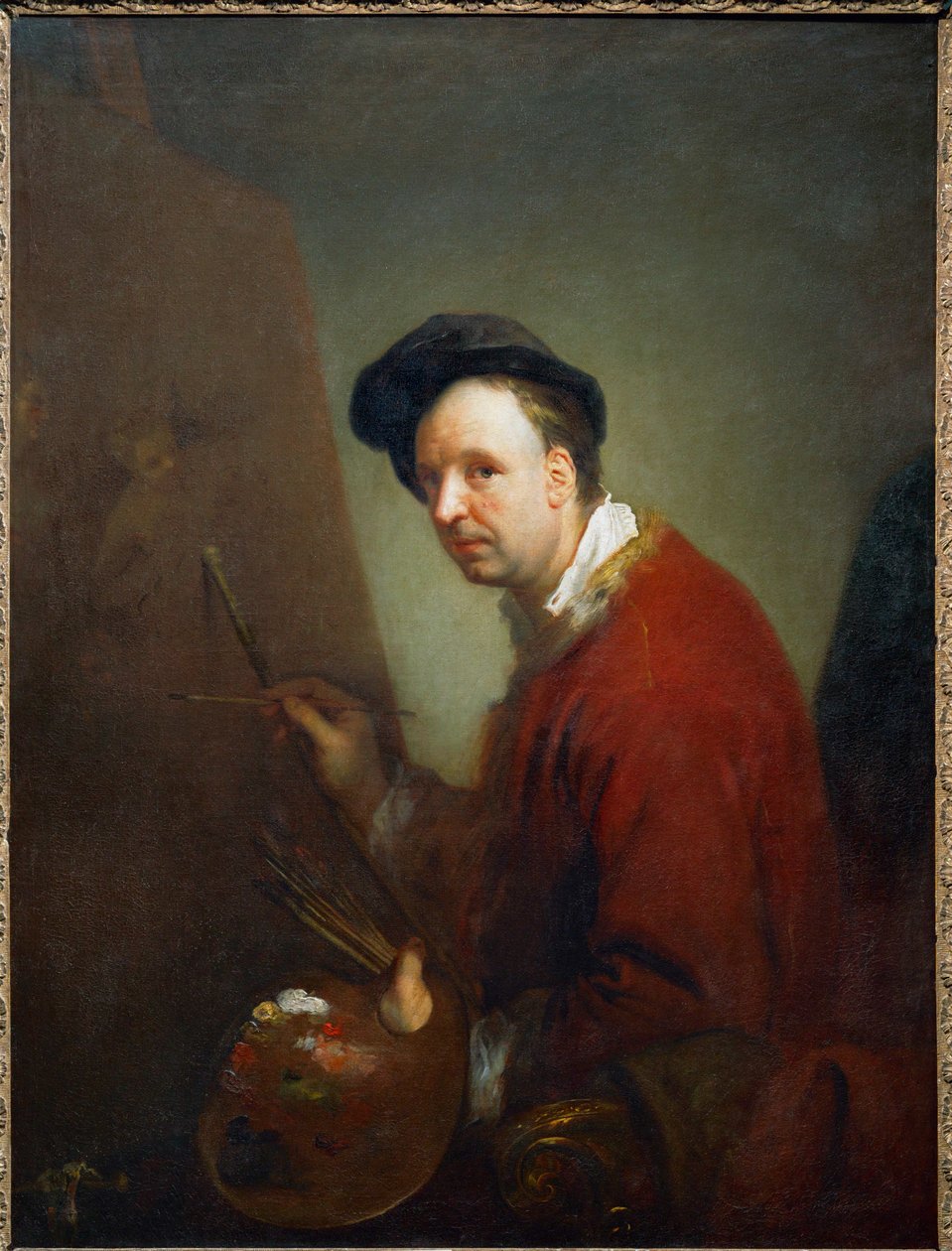 Nicolas Vleughels, Maler von Antoine Pesne