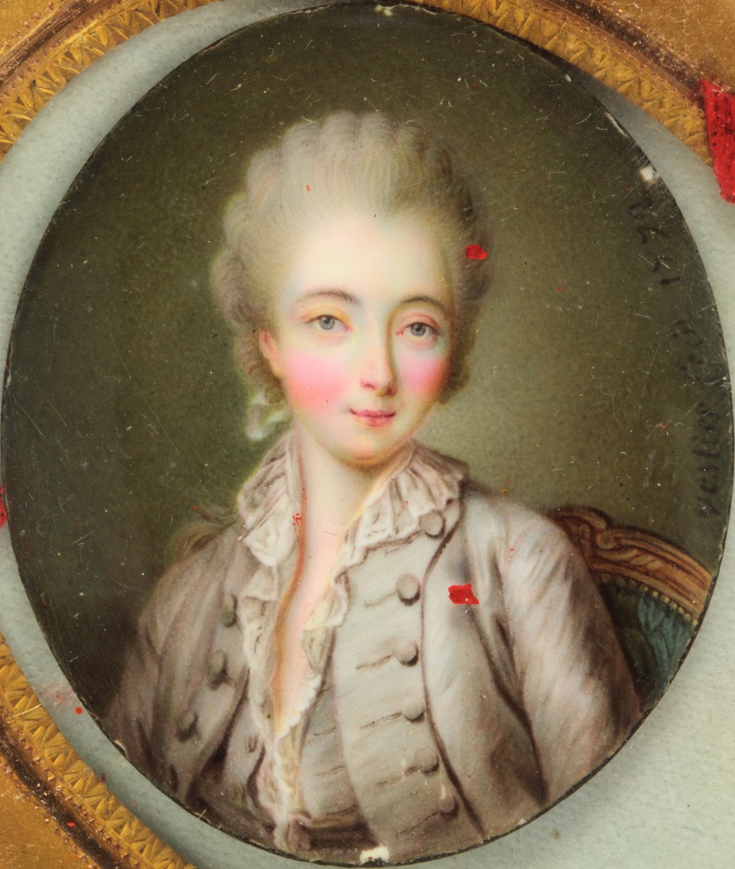 La Comtesse du Barry von Antoine Vestier