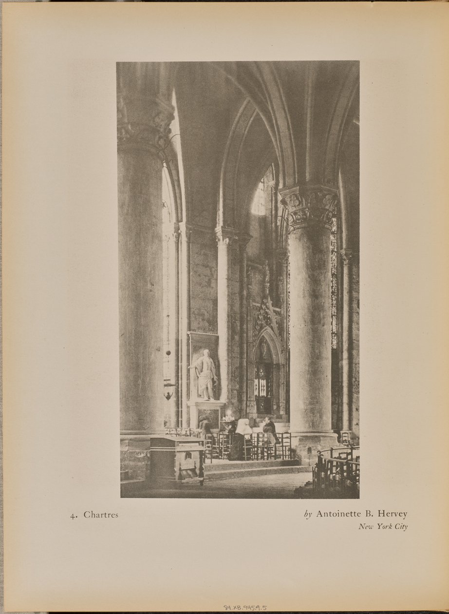 Chartres von Antoinette B. Hervey