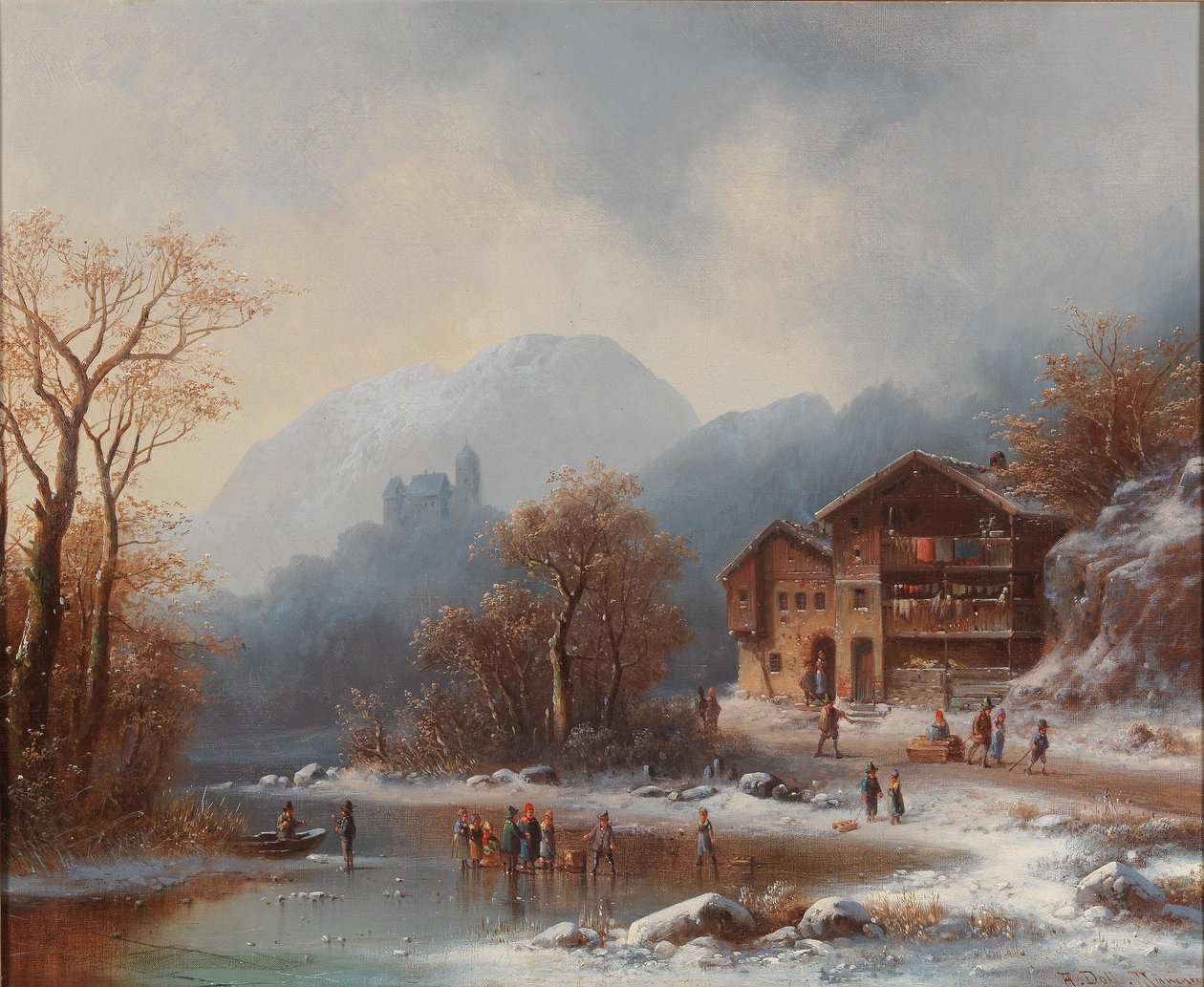 Wintervergnügen von Anton Doll