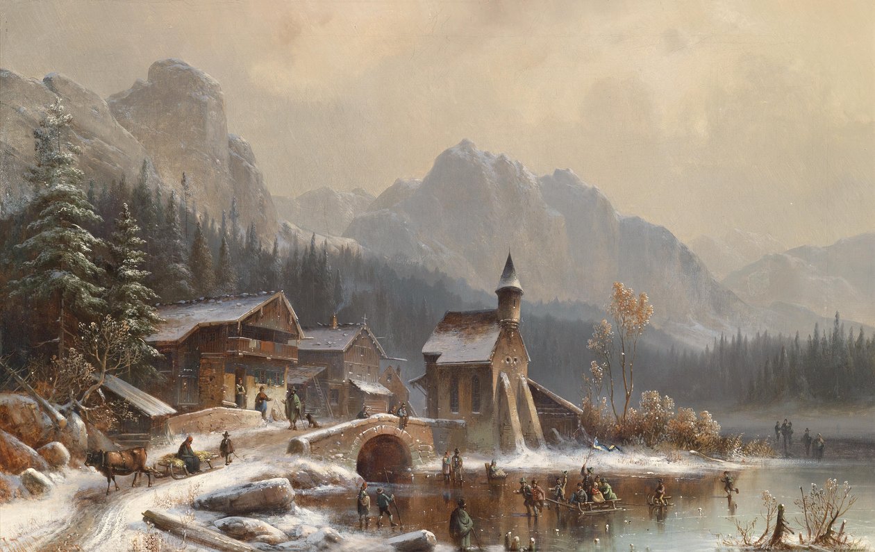 Wintervergnügen von Anton Doll