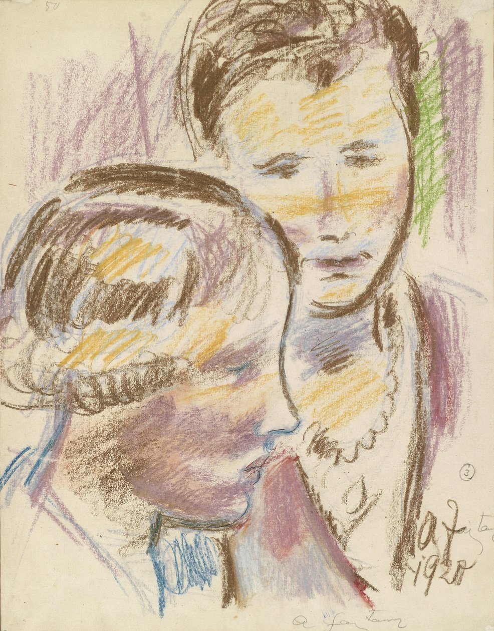 Zwei Frauen von Anton Faistauer