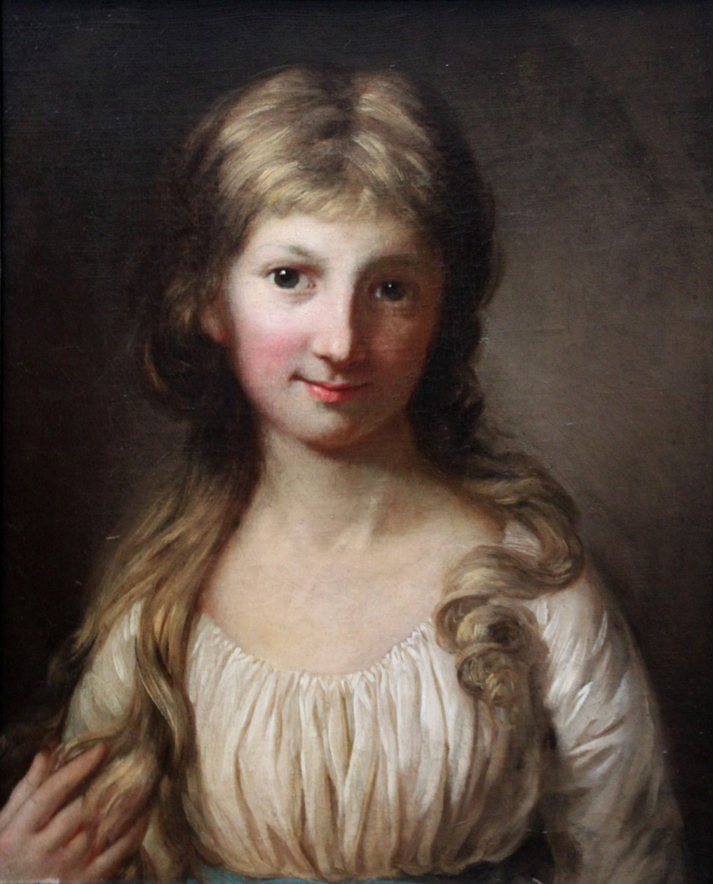 Wilhelmine Henry, genannt Minette von Anton Graff