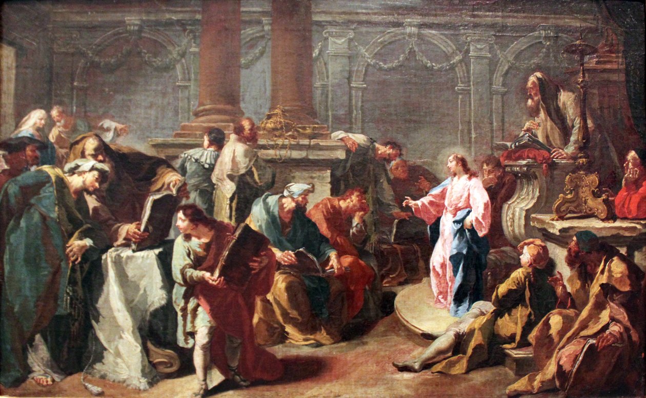 Christus unter den Ärzten von Anton Kern