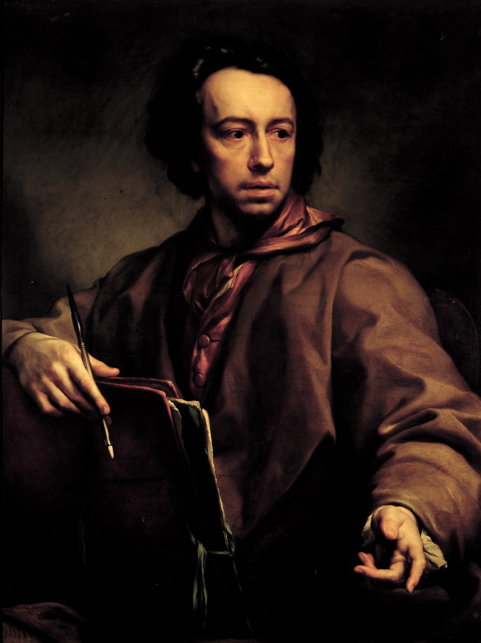 Selbstporträt, 1773 von Anton Raphael Mengs