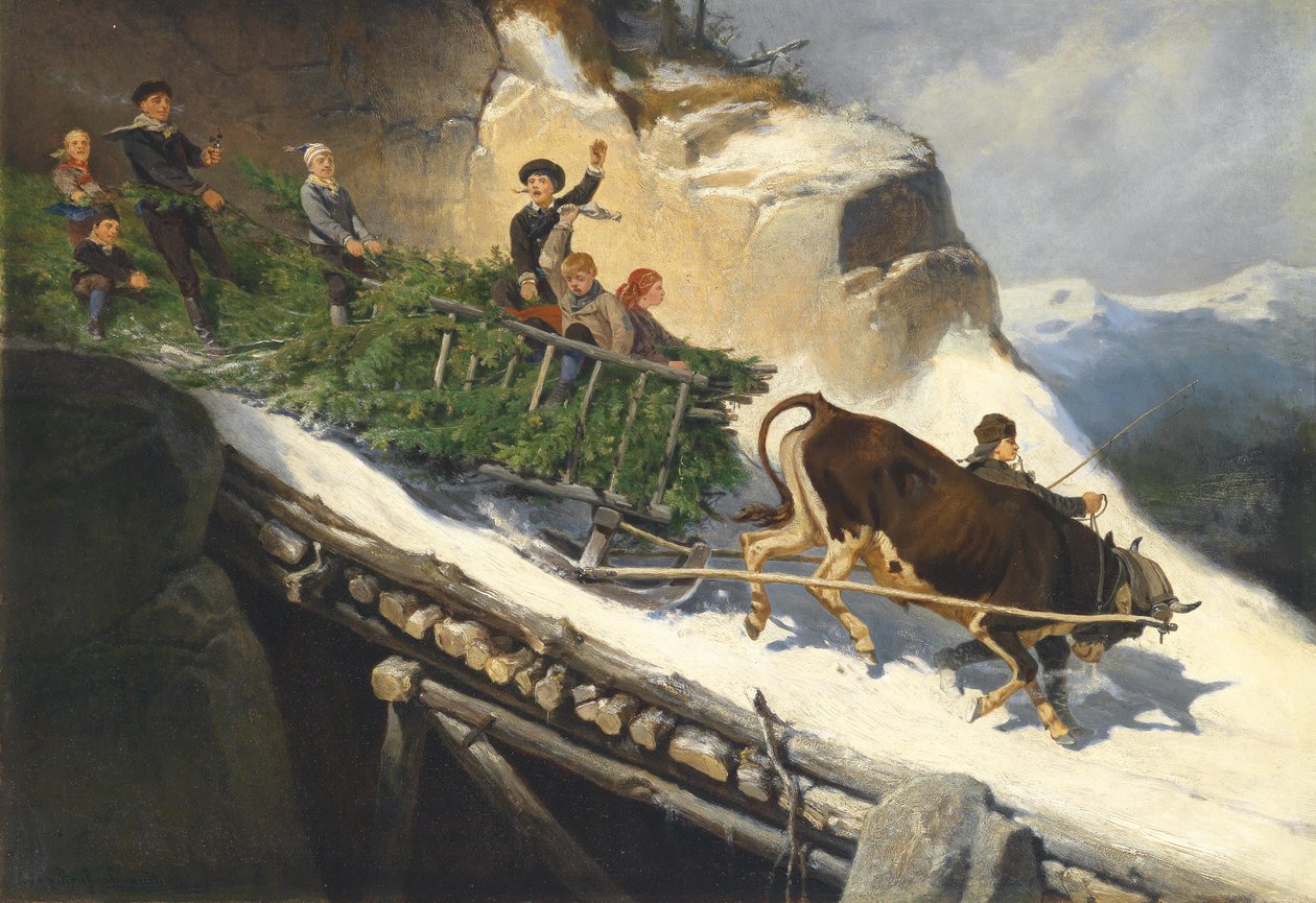 Bauernschlitten aus dem Salzburgischen von Anton Strassgschwandtner