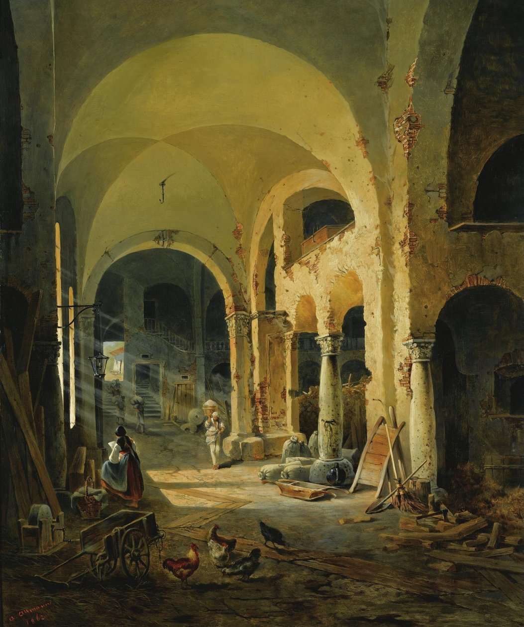 Das alte Kloster von Anton Altmann