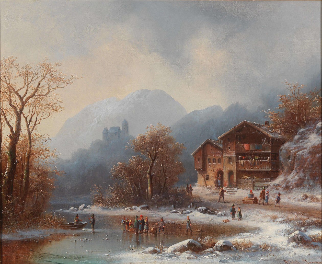 Wintervergnügen von Anton Doll