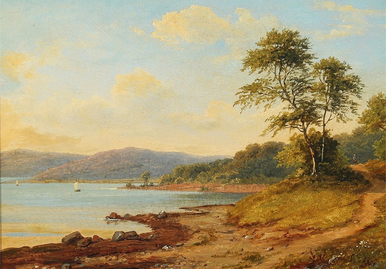 Südliche Küstenlandschaft von Anton Eduard Kieldrup