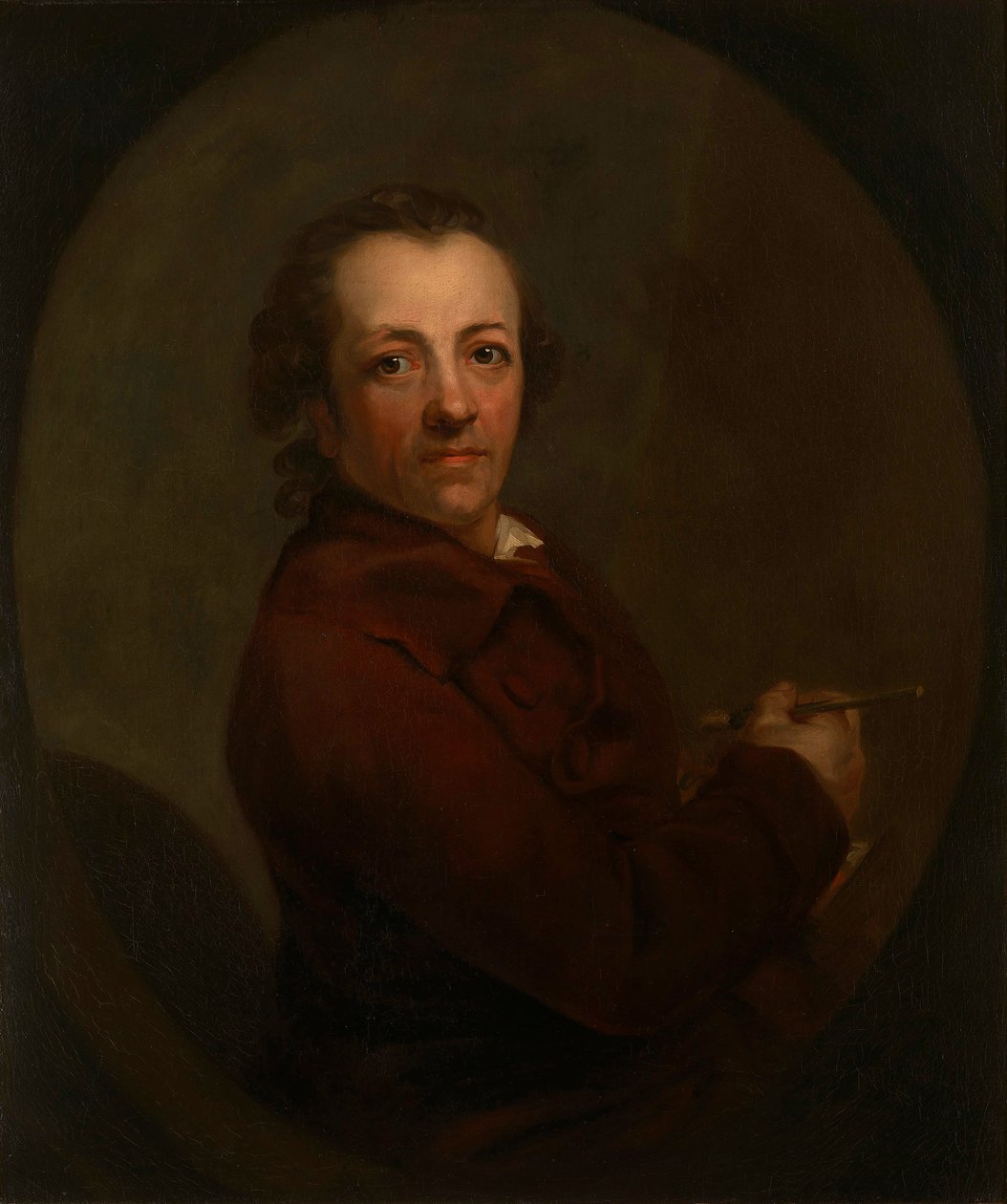 Selbstporträt von Anton Graff