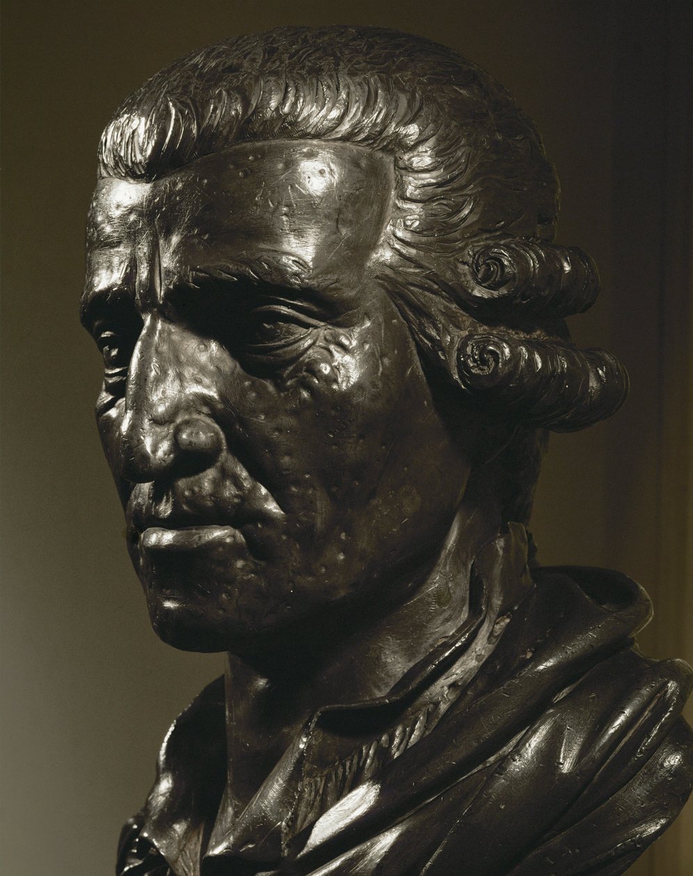 Joseph Haydn. Gussbleibüste von Anton Grassi