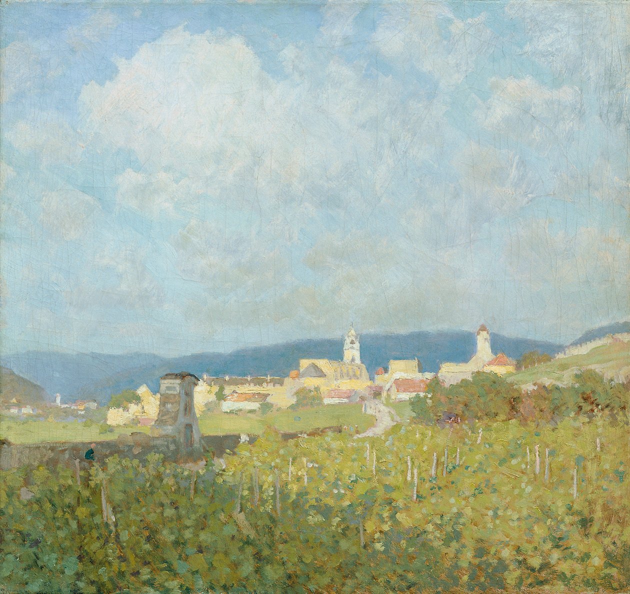 Dürnstein in der Wachau von Anton Hans Karlinsky