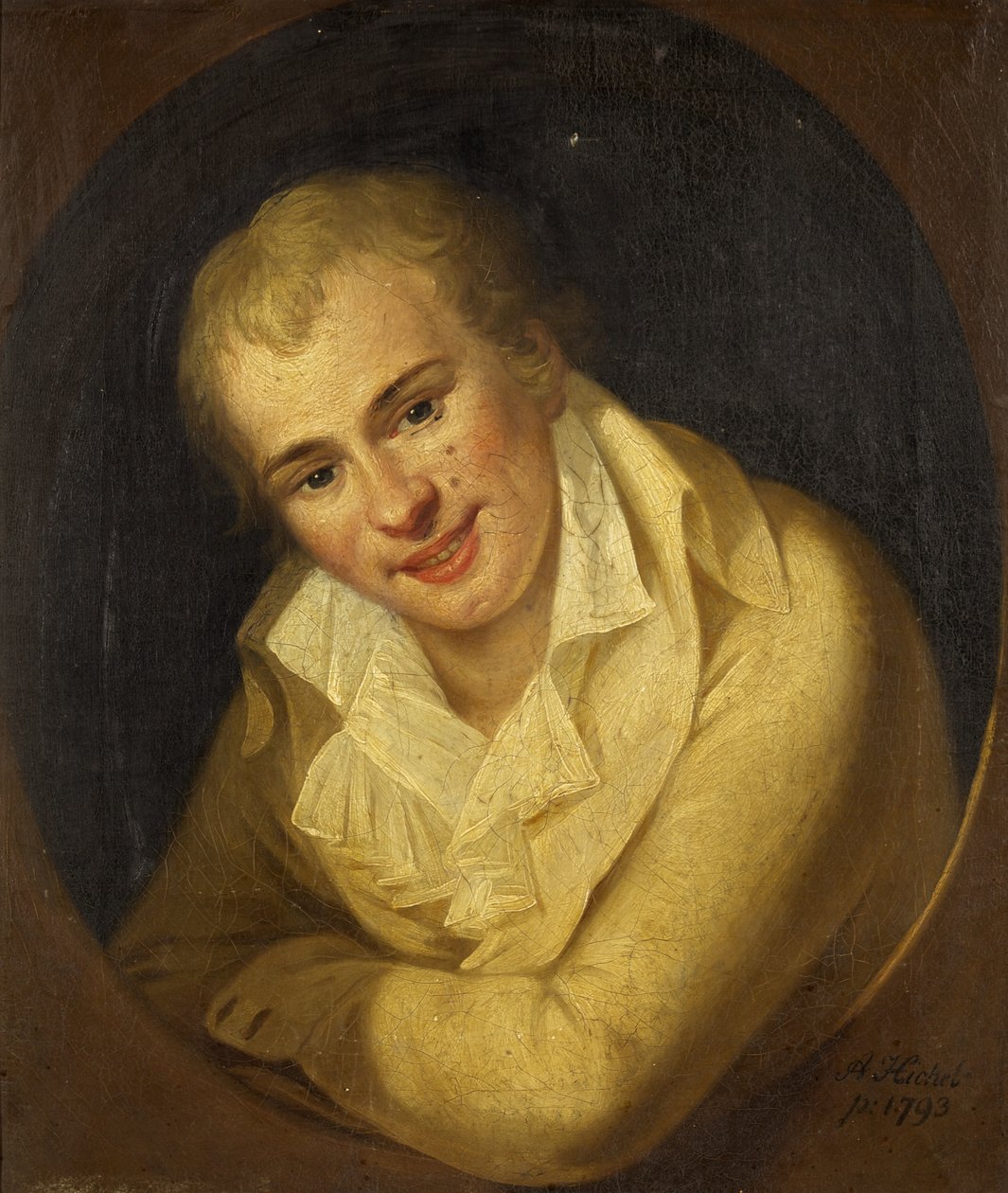 Porträt von Dr. John King von Anton Hickel