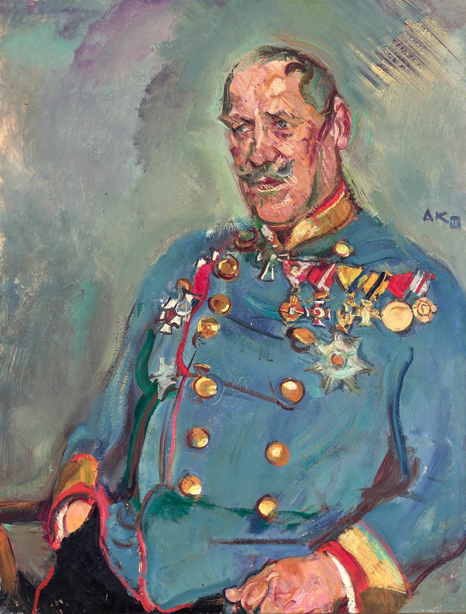 General Gottfried Seibt von Ringenhart von Anton Kolig
