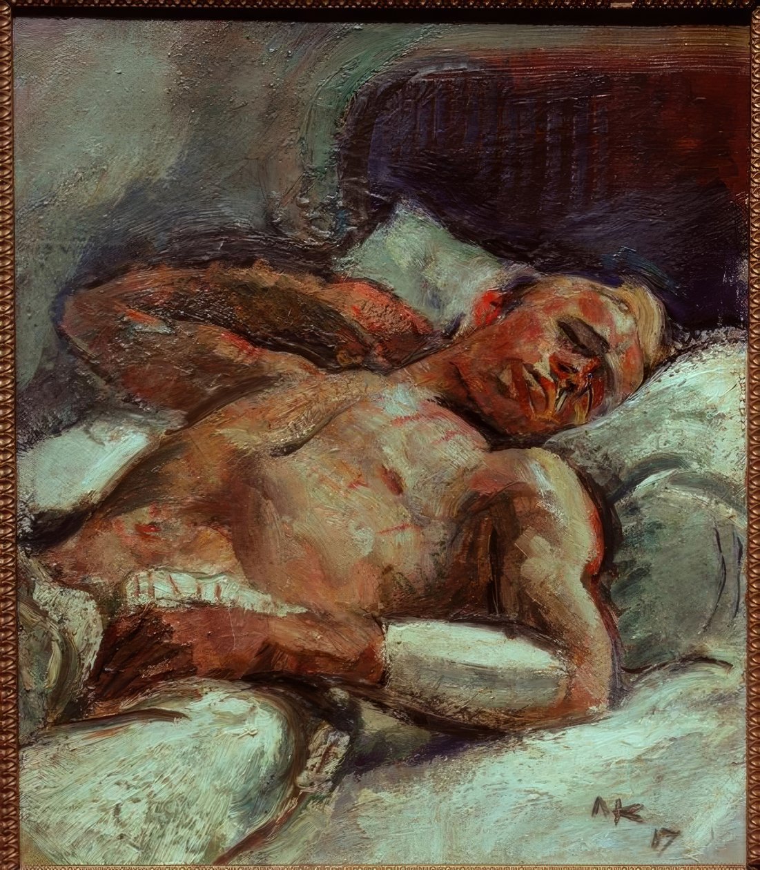 Verwundeter von Anton Kolig