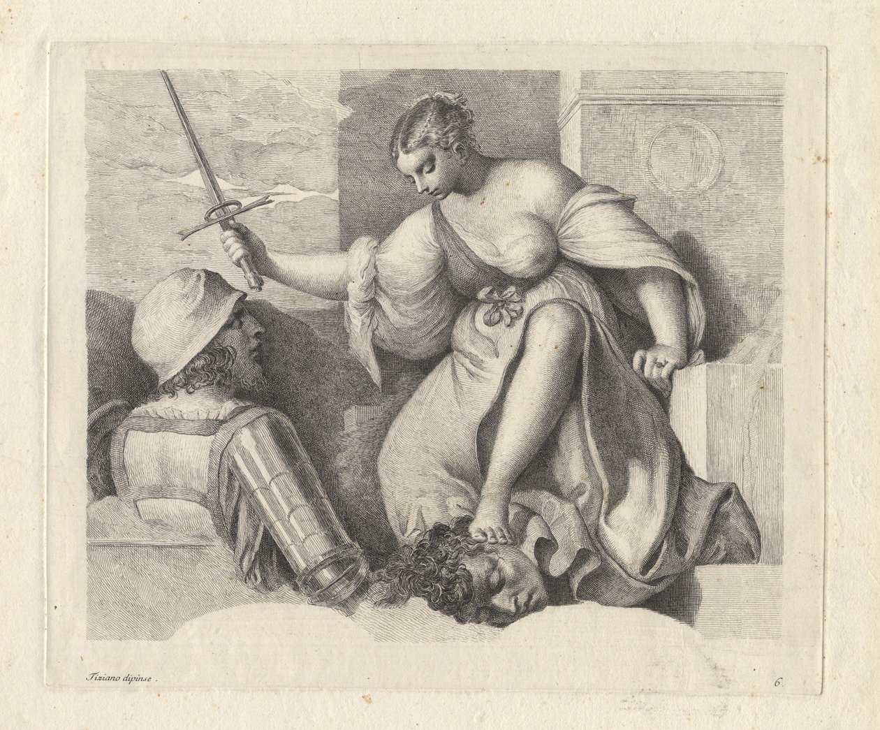 Gerechtigkeit Judith, 1760 von Anton Maria Zanetti
