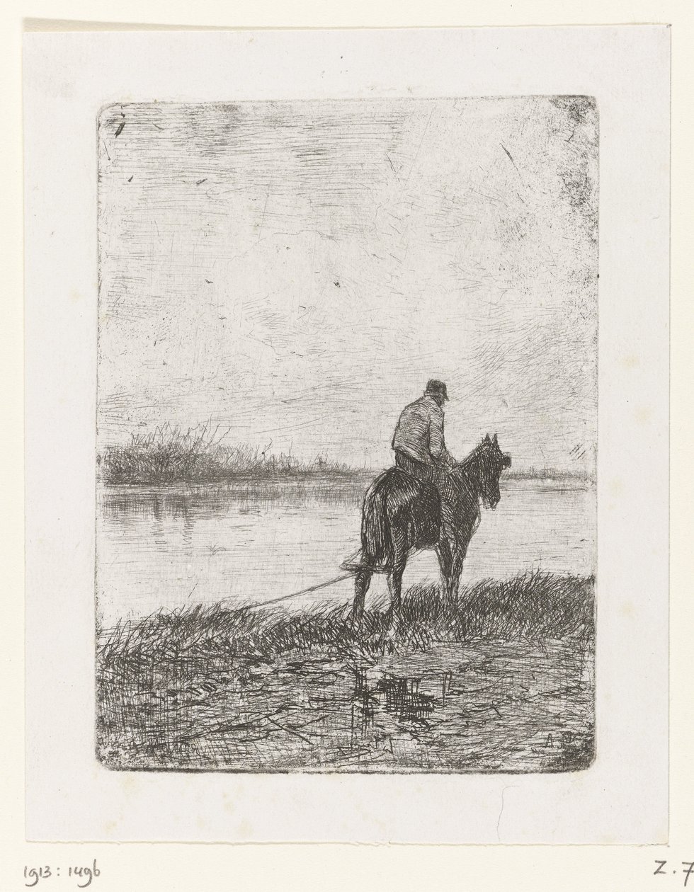 Treidelpfad von Anton Mauve