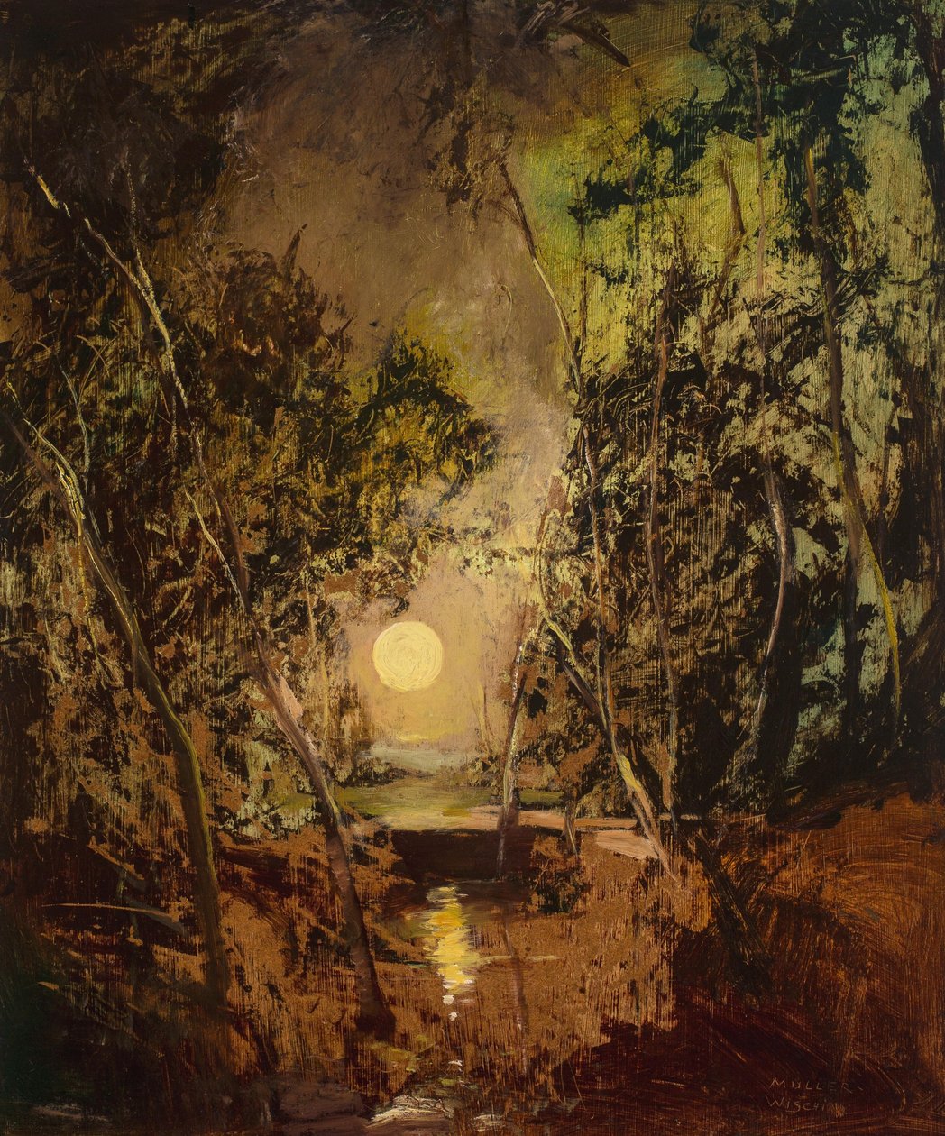 Anton Müller-Wischin Mondaufgang von Anton Müller Wischin