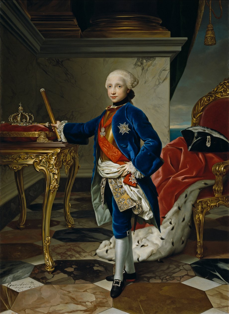 Ferdinand IV von Neapel von Anton Raphael Mengs