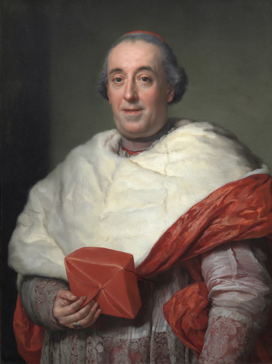 Porträt von Kardinal Zelada, 1773 von Anton Raphael Mengs
