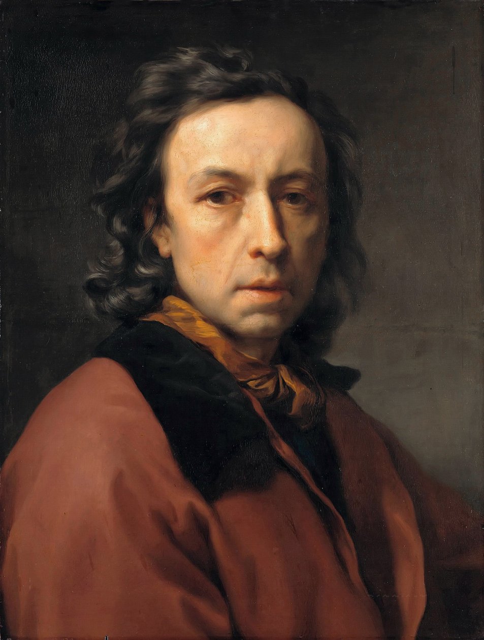 Selbstporträt, 1779 von Anton Raphael Mengs