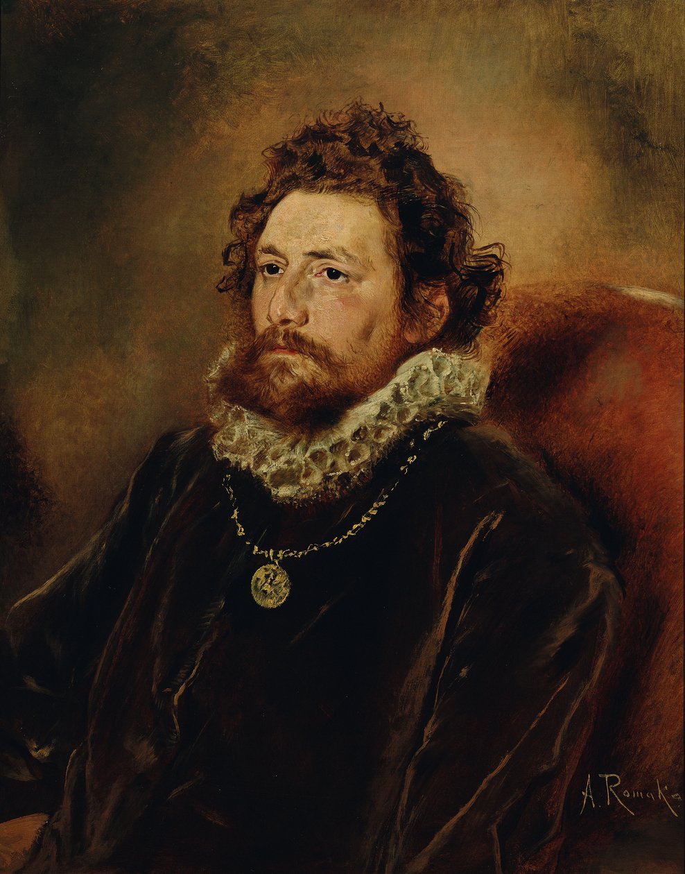 Hofrat Dr. Karl Zehden von Anton Romako
