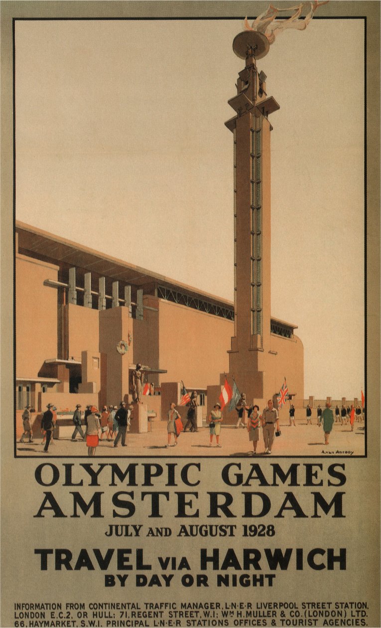 Die Olympischen Sommerspiele 1928, Amsterdam von Anton Van Anrooy