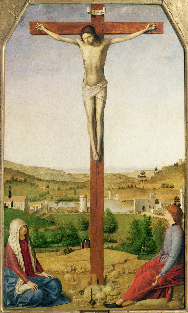 Kreuzigung, 1475 von Antonello da Messina