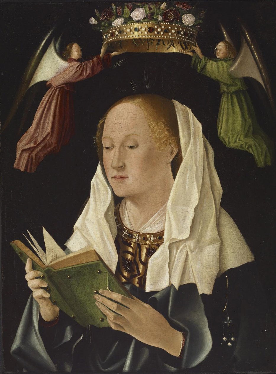 Die Jungfrau Maria beim Lesen, um 1460-62 von Antonello da Messina
