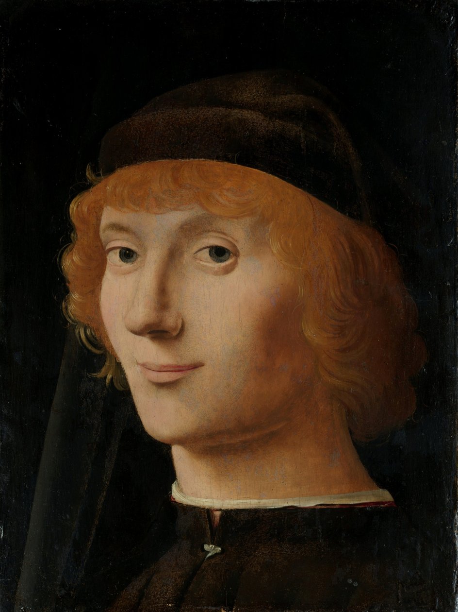 Porträt eines jungen Mannes von Antonello da Messina