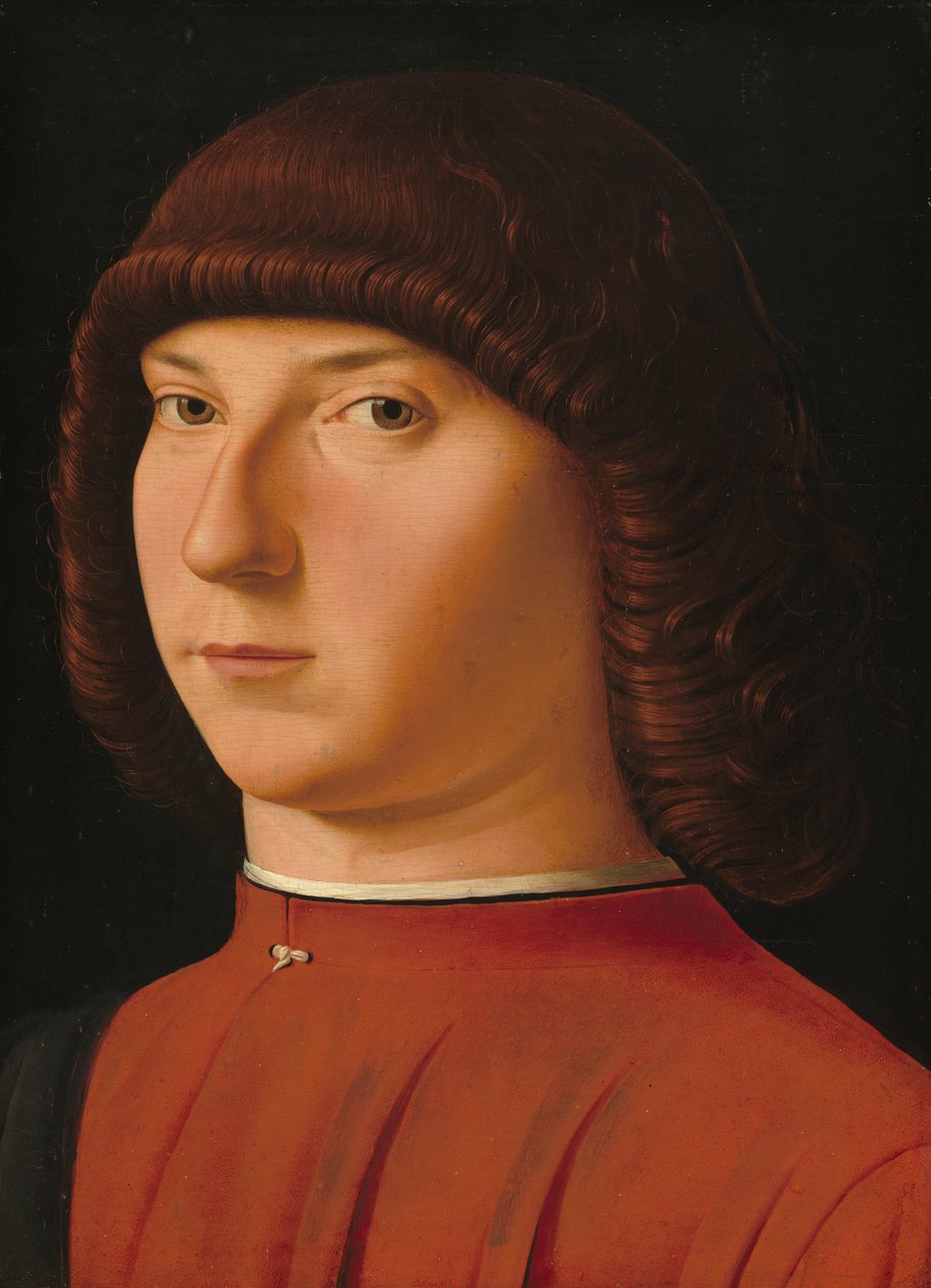 Porträt eines jungen Mannes von Antonello da Messina