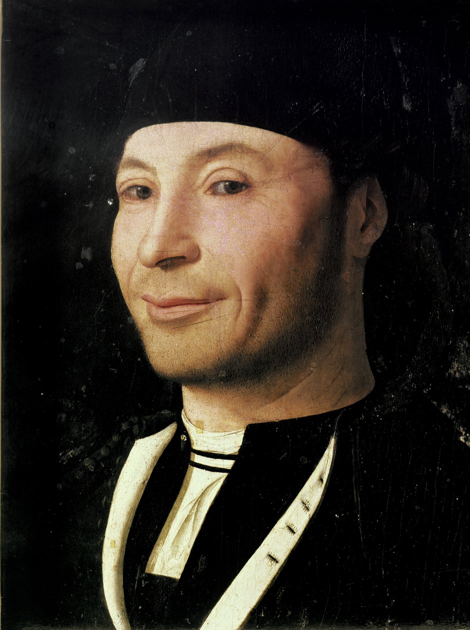 Porträt eines unbekannten Mannes von Antonello da Messina