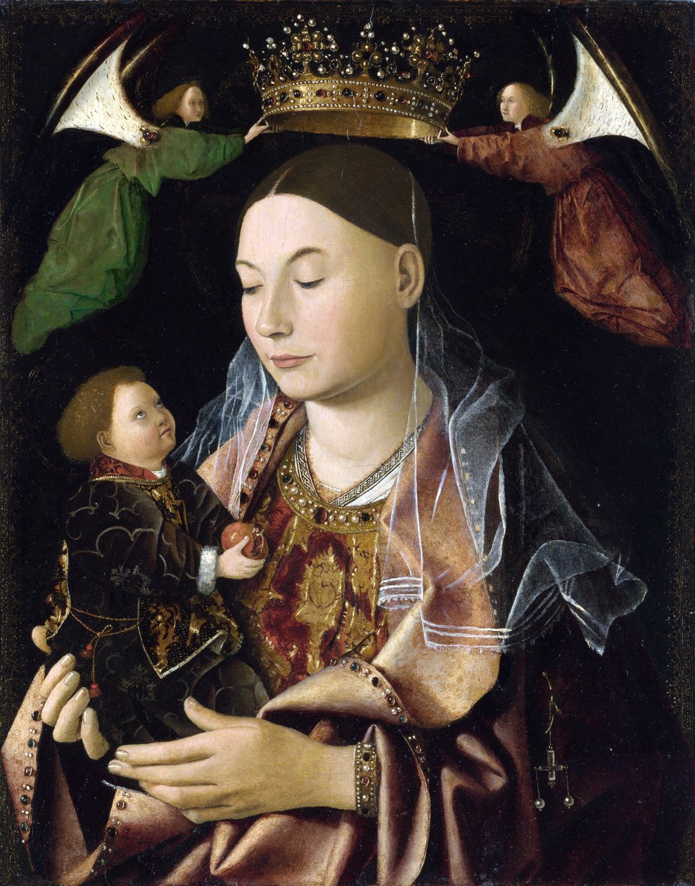 Die Jungfrau und das Kind von Antonello da Messina