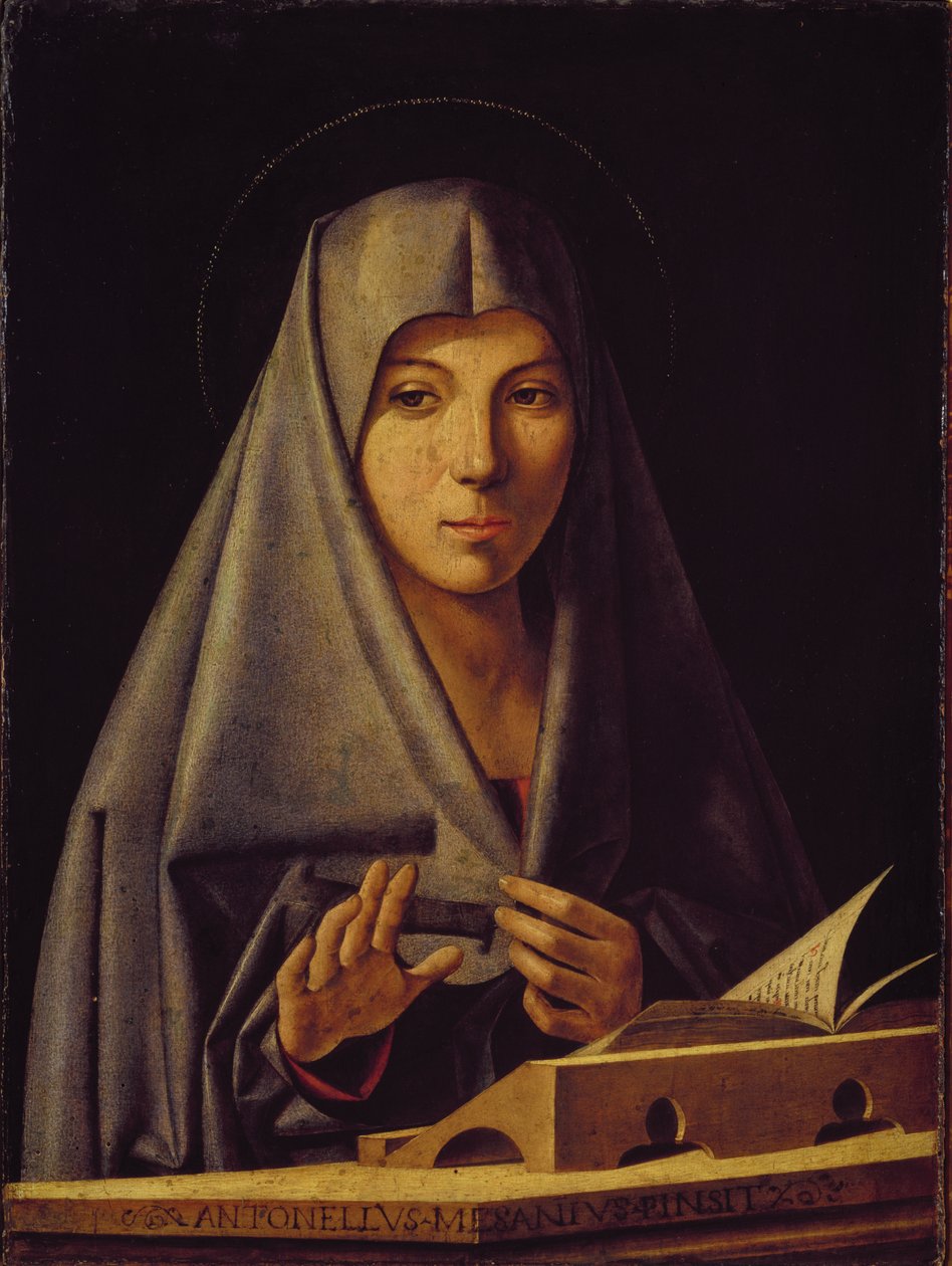 Verkündigung der Jungfrau von Antonello da Messina